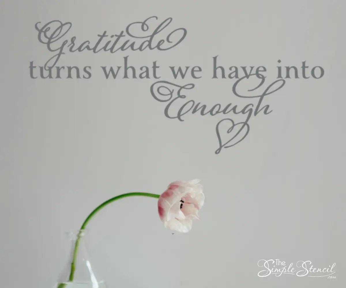 20 gratitude inspired wall quotes to use in your home decor, holiday cards or social media messages this holiday season.