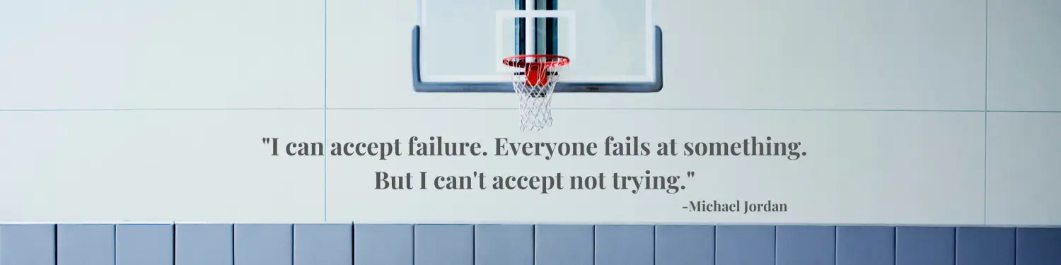 A collection of popular quotes by famous athletes designed as inspiring wall decals you can use in your decorating projects at home, school, office or even the gym!