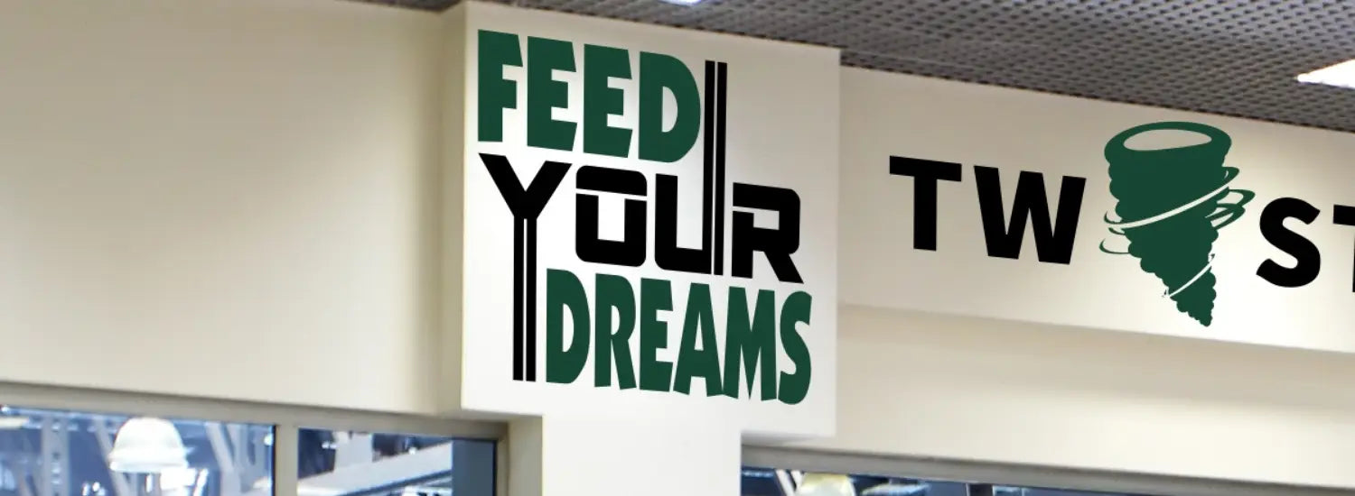 A collection of large wall decals and murals to decorate the walls of school lunchrooms, cafeterias and dining halls. Select from many inspirational designs or design your own in our online design center. If your walls could talk, what would they say? 