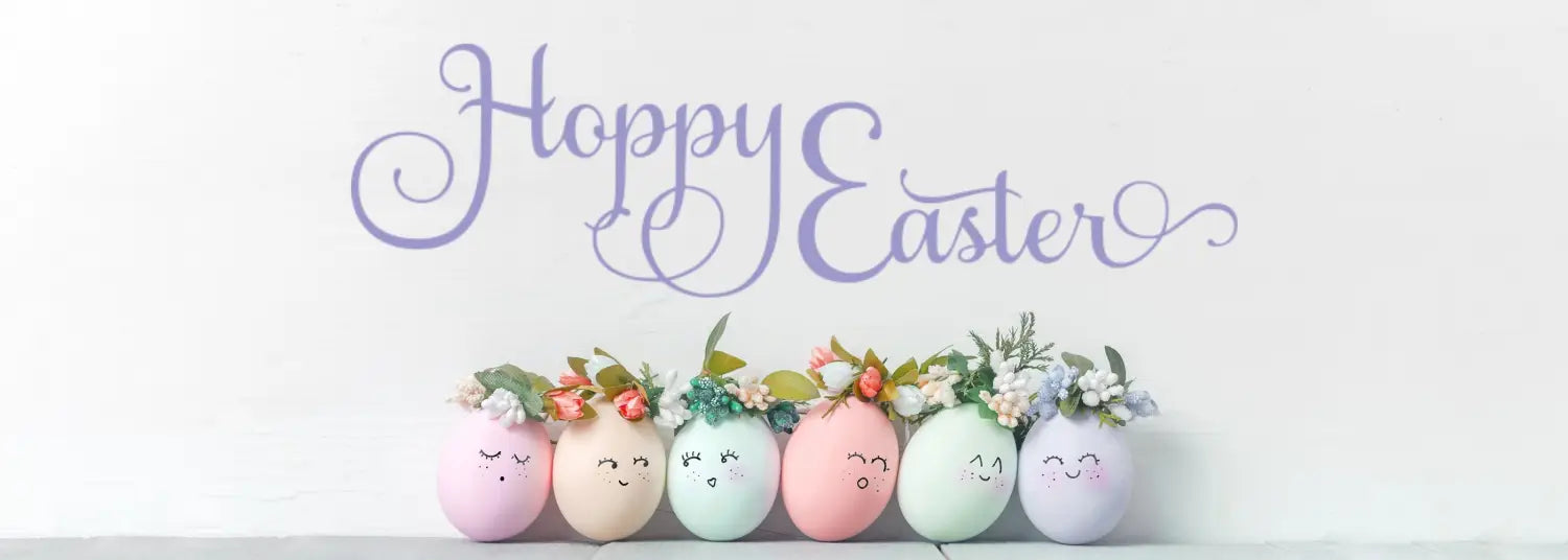 Beautiful Easter Decals make decorating your home or church this Spring super easy with TheSimpleStencil.com