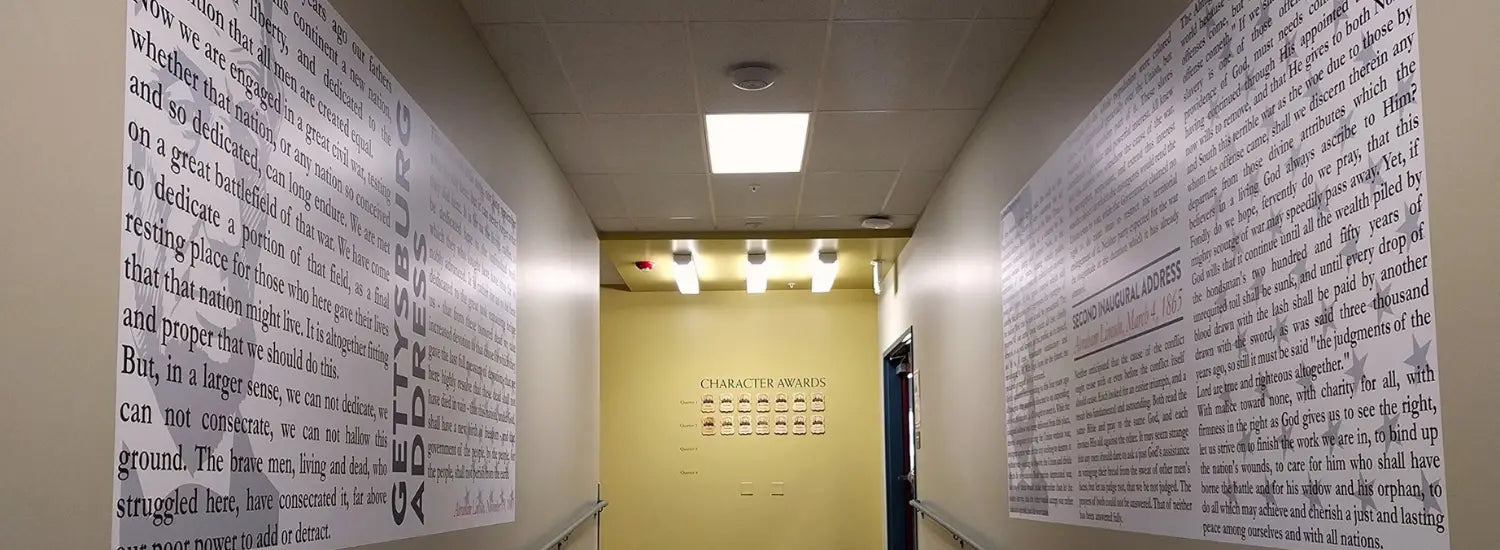 Custom Wall Murals and Inspirational History Quotes pertaining to history for display in your school history classroom walls, windows, doors, etc.