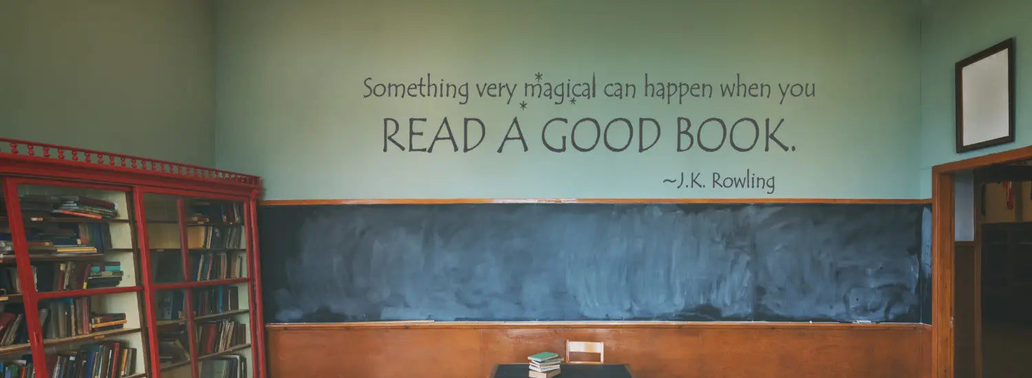 A huge collection of wall decor for language arts and English classroom walls. Famous author quotes and inspiring book quotes to inspire students and foster literacy.