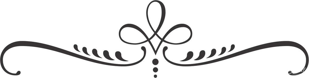 Beautiful Embellishment Bracket Decal – The Simple Stencil