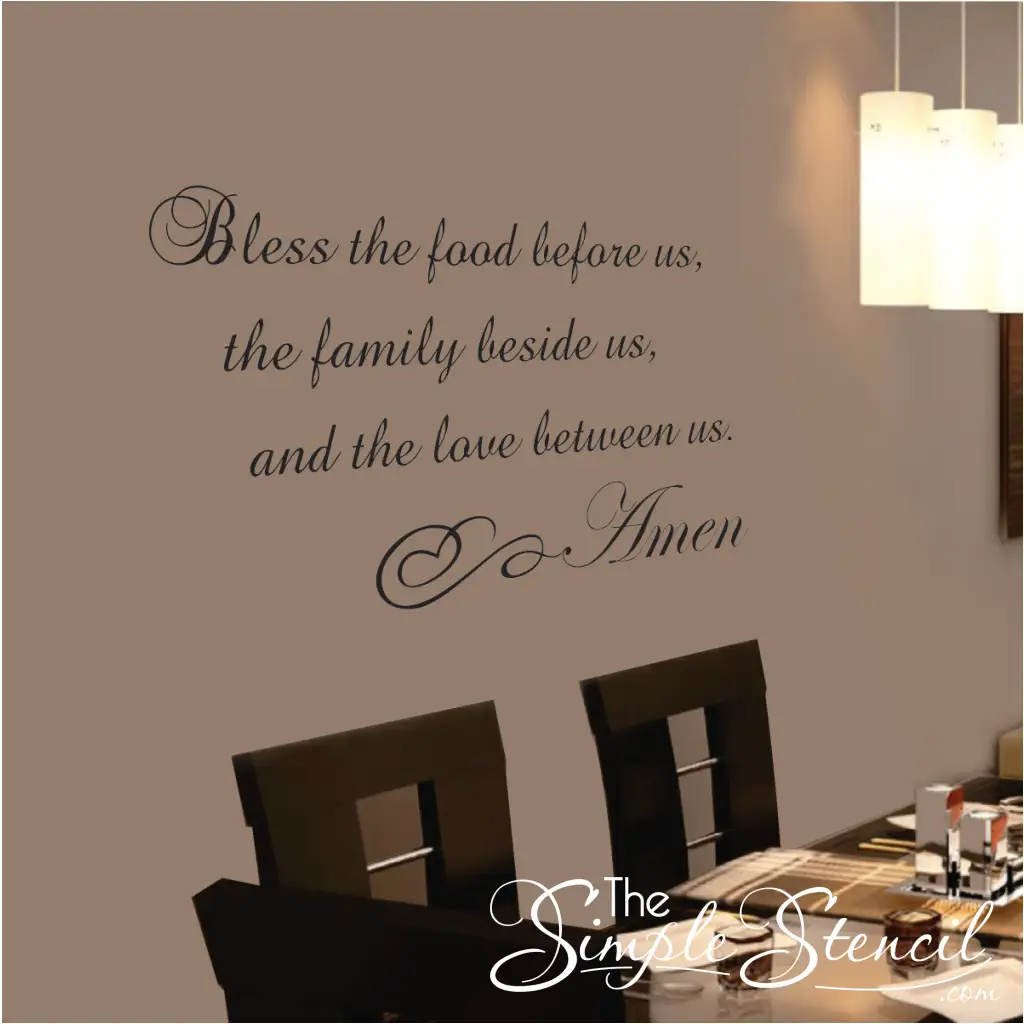 Bless The Food Before Us...