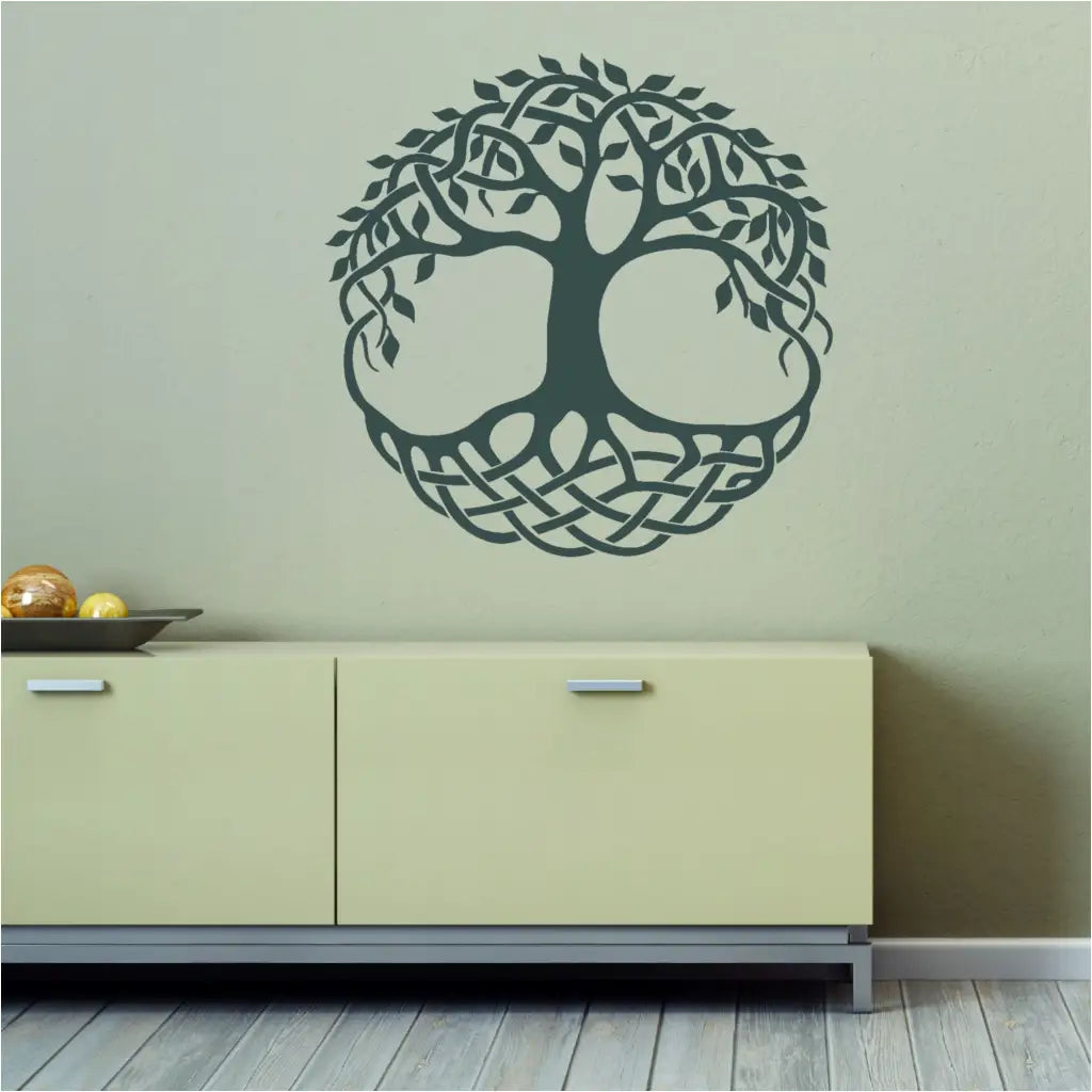 Celtic Tree Irish Wall Decal Sticker