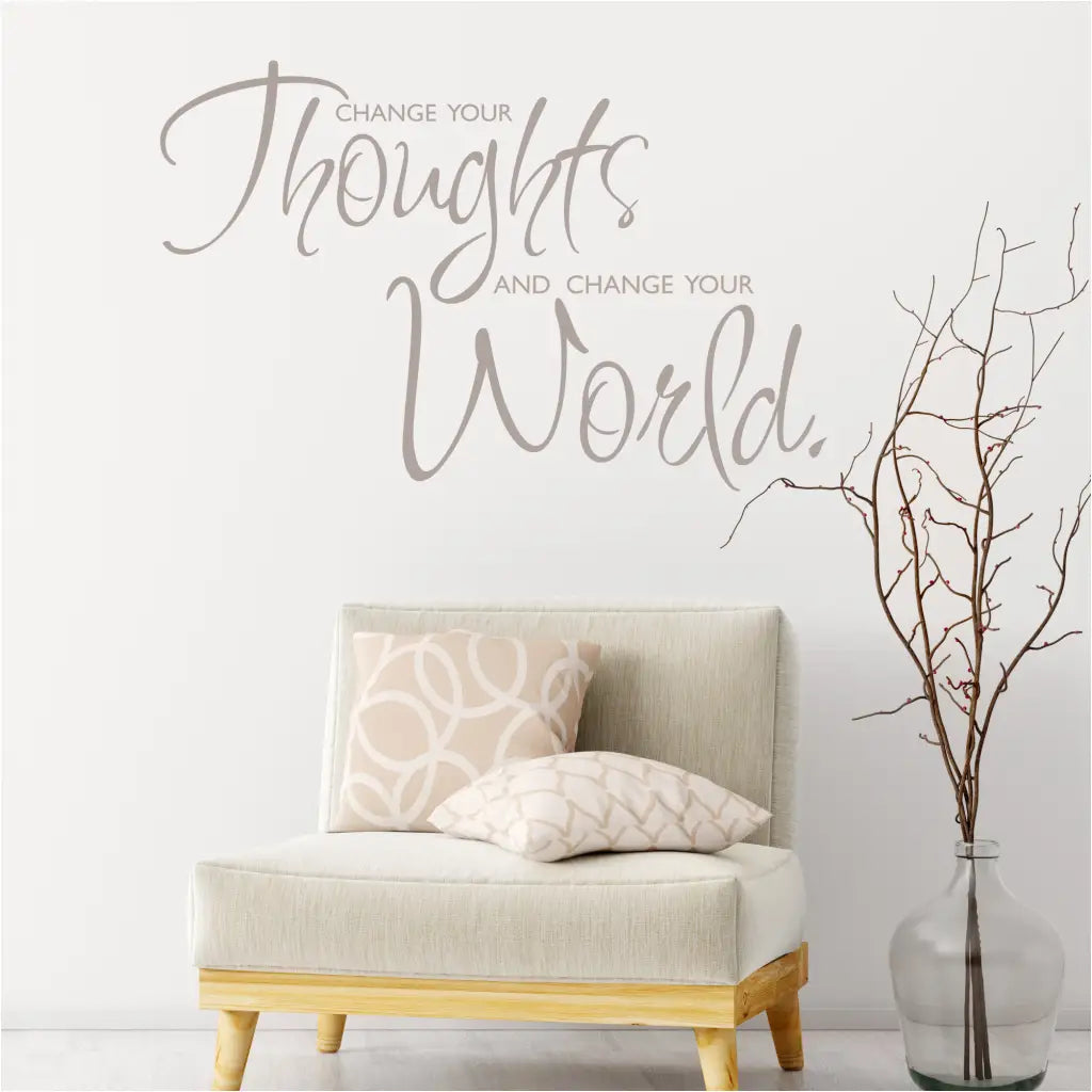 Change Your Thoughts...change World