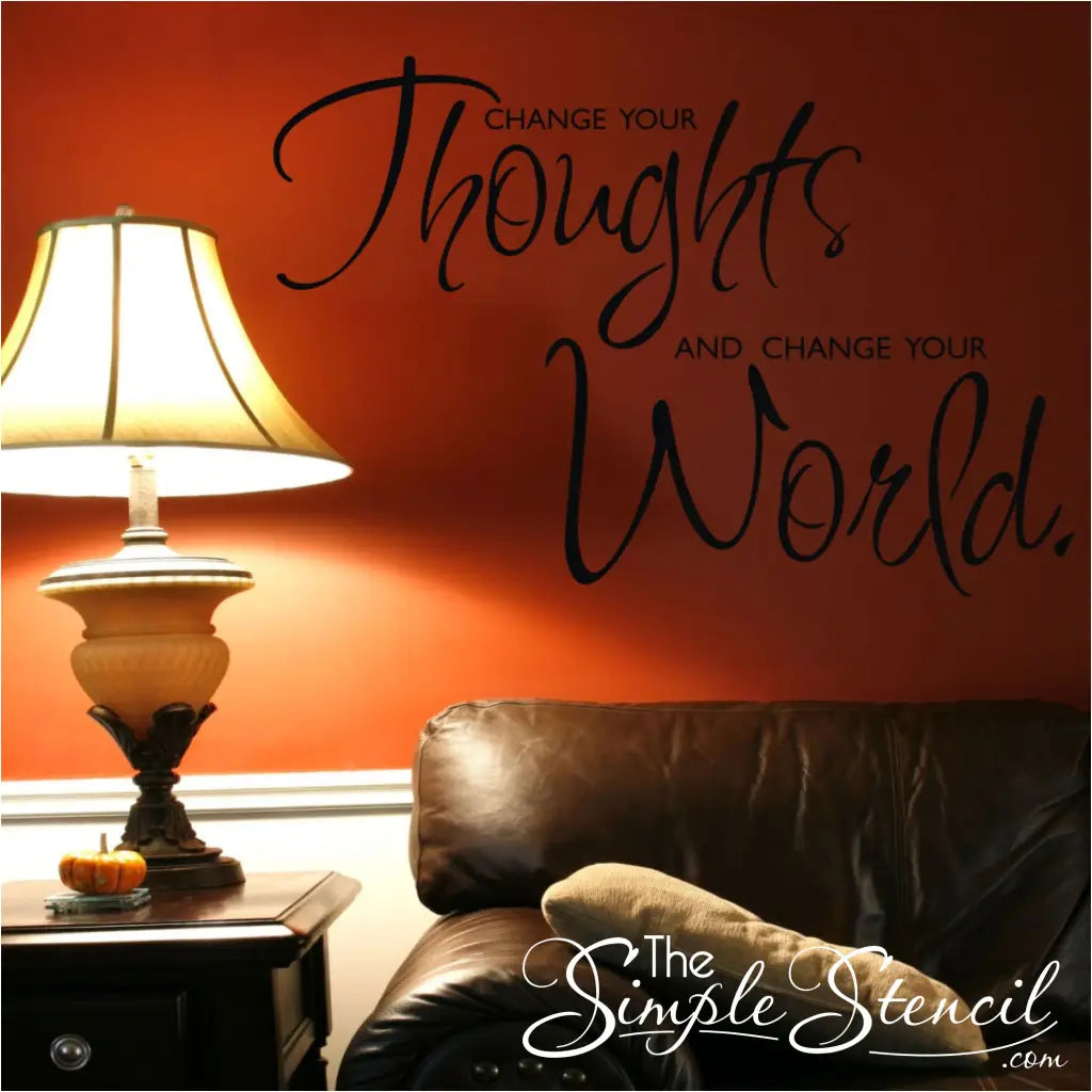 Change Your Thoughts...change World