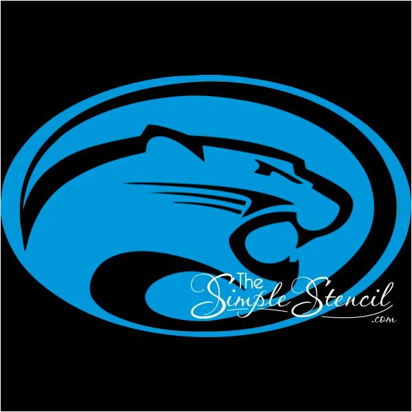 Cougar Wildcat School Logo | Custom Wall Art