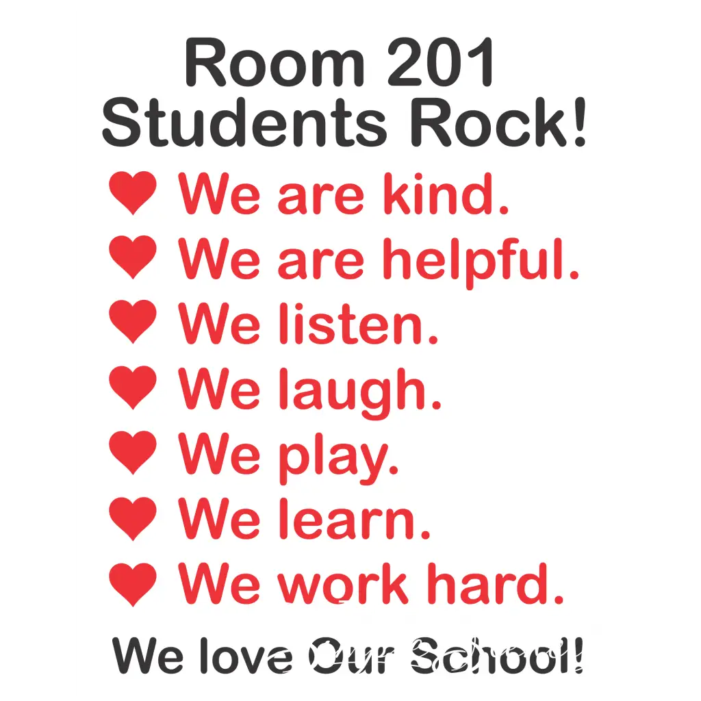Elementary Classroom Wall Decal Sticker