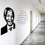 Everyone Can Rise | Mandela Wall Quote