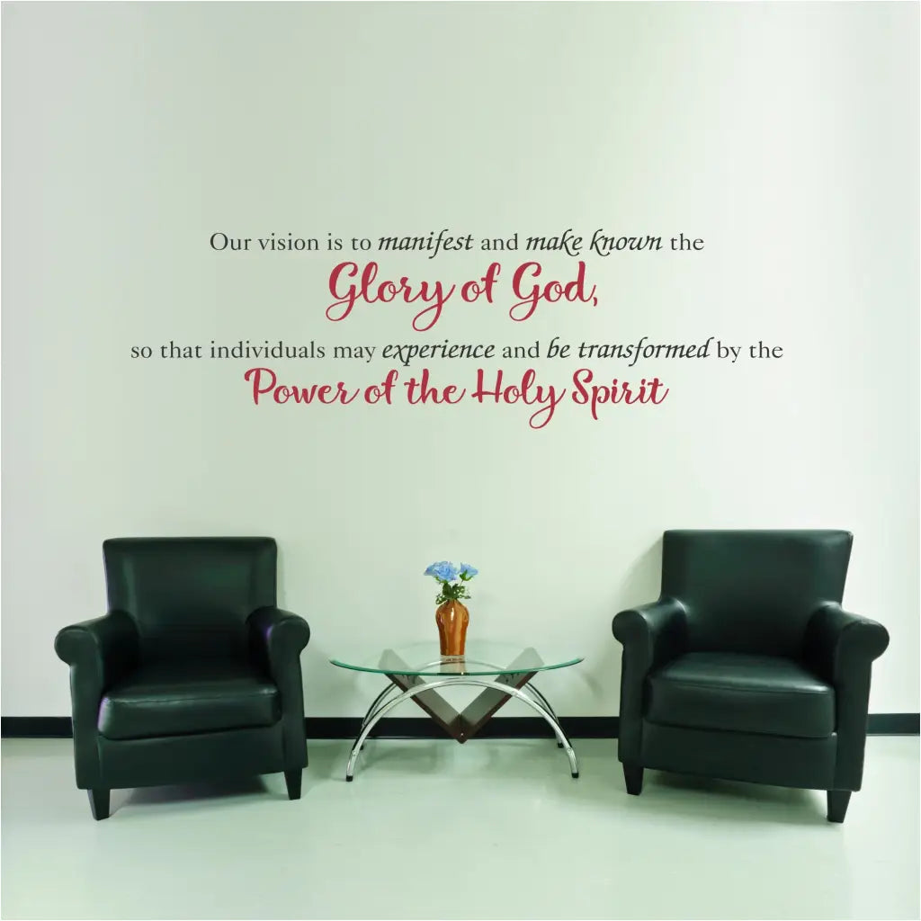 Glory Of God Church Vision