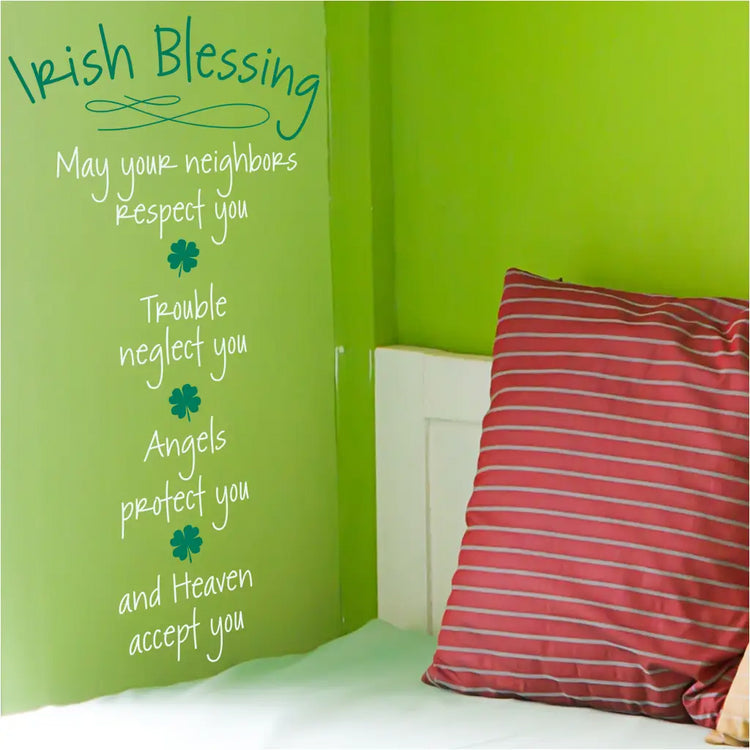 Irish Blessing About Neighbors Trouble Angels & Heaven