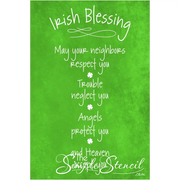 Irish Blessing About Neighbors Trouble Angels & Heaven