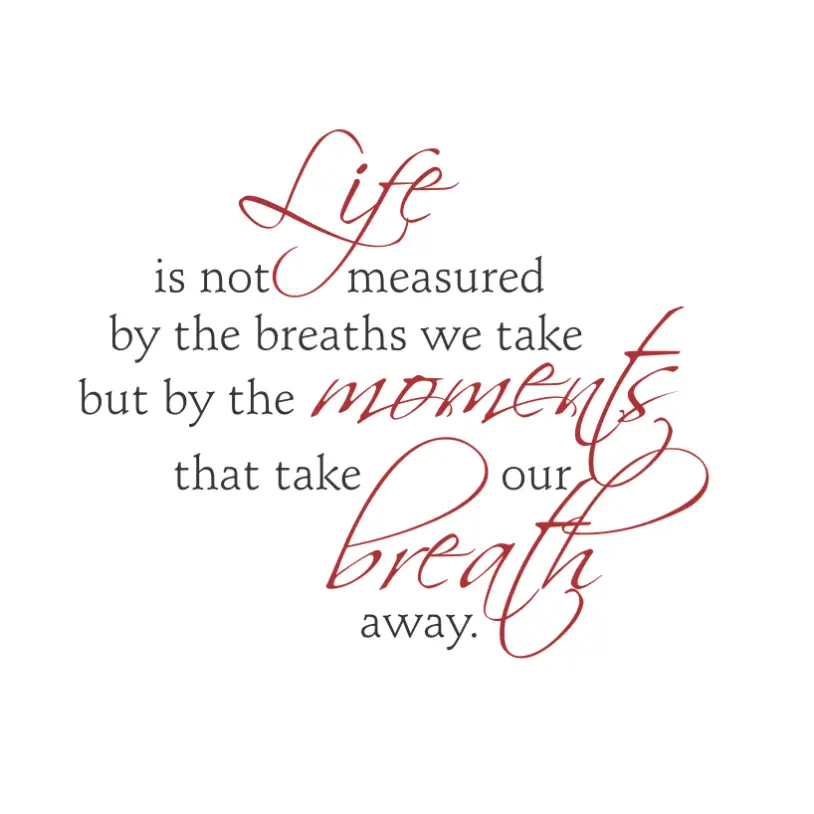 Life Is Measured... Ii