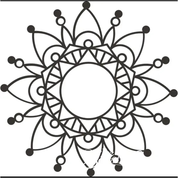 Mandala Wall Decal 4