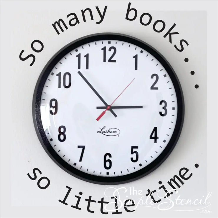 So Many Books So Little Time.