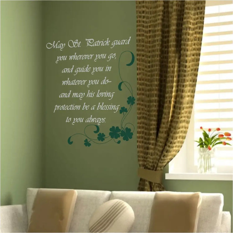 May St Patrick Guard You...irish Blessing