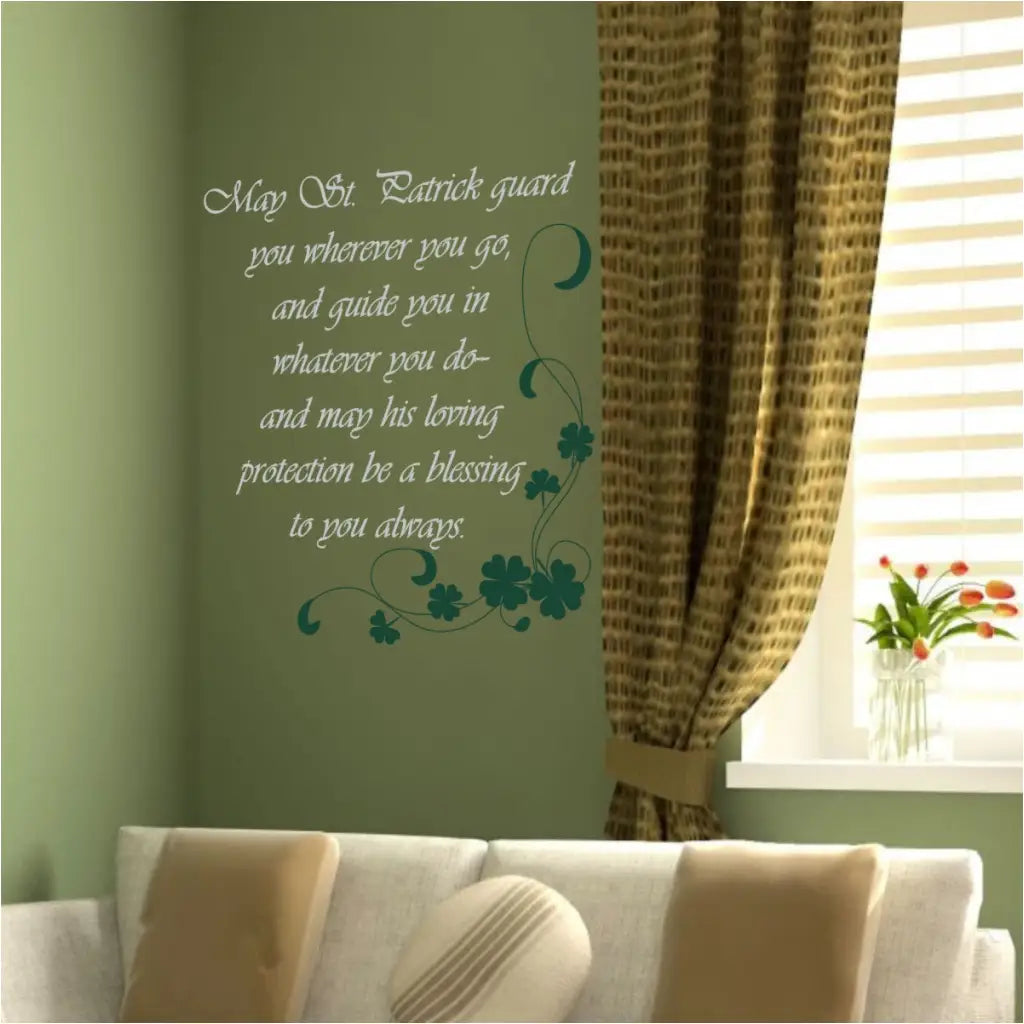 May St Patrick Guard You...irish Blessing