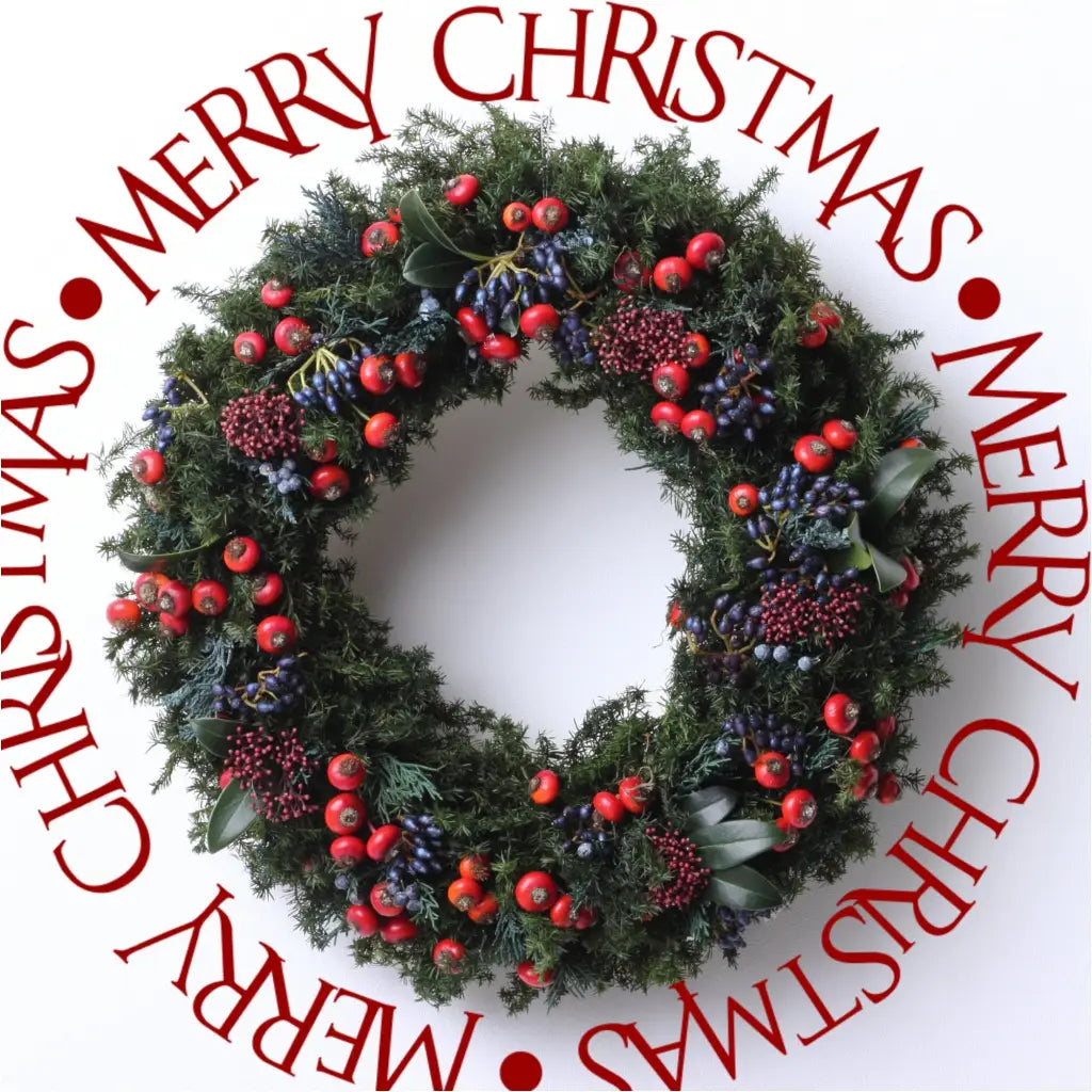 Merry Christmas Circle