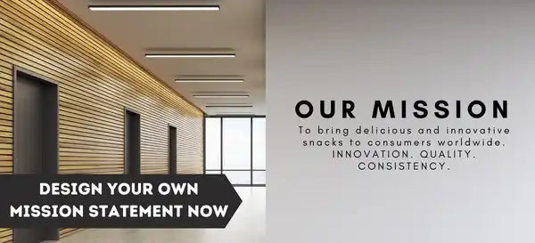 Mission statement advertisement.