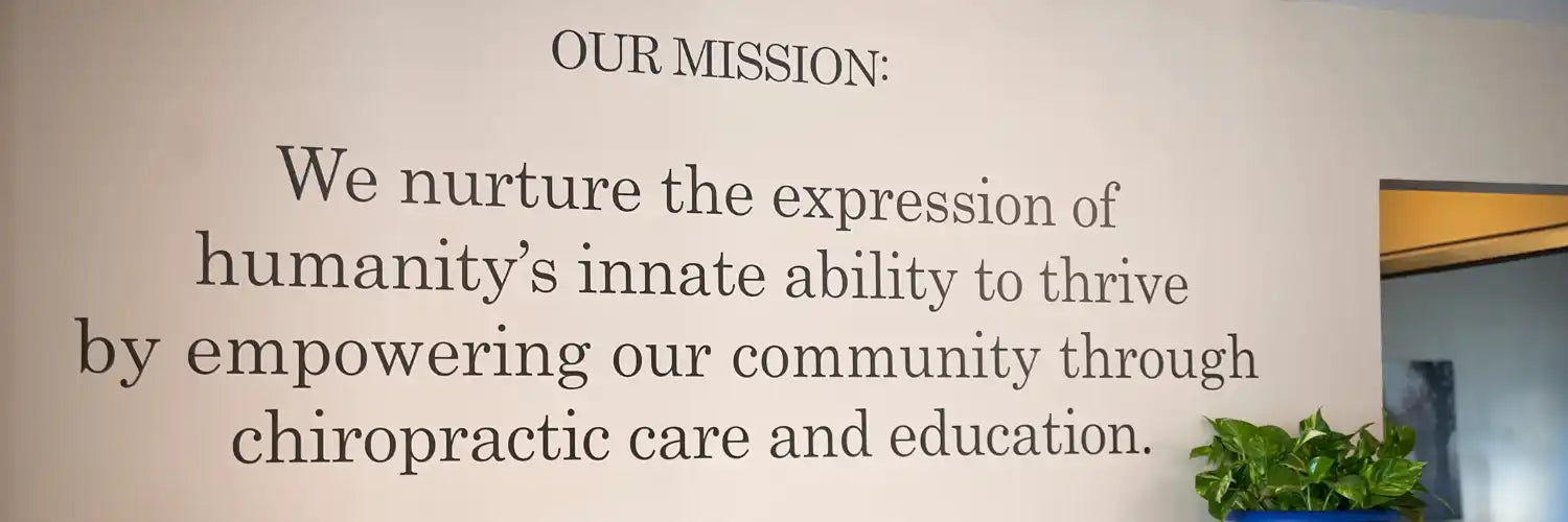 Mission Statement Wall decal picture of a plain mission statement with minimal embellishment. Simple Stencils are a great way to display your mission statement in a creative and stylish way. Easy to install process saves you money while getting attention!