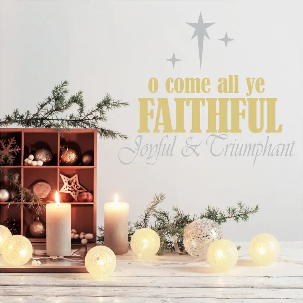 O Come All Ye Faithful