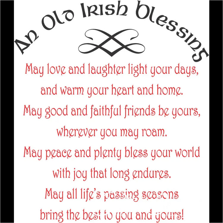 An Old Irish Blessing