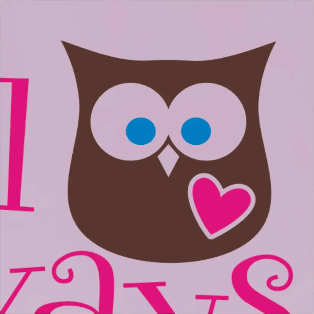 Owl With Big Heart