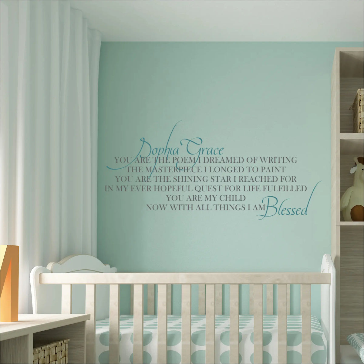 Personalized Boys' Wall Sticker Decal – Custom Name For Nursery, Bedroom | Football, Space, Nautical Themes