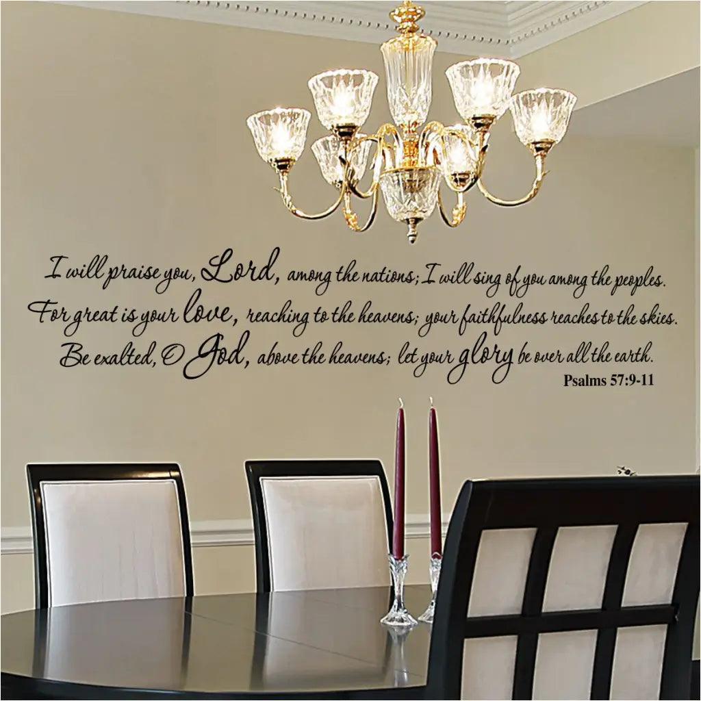 I Will Praise You Lord