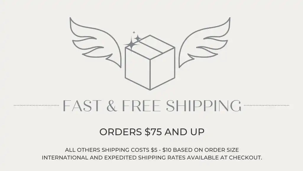 Fast and Free Shipping of all wall decals orders by The Simple Stencil - All decals shipped rolled and insured for quality assurance.