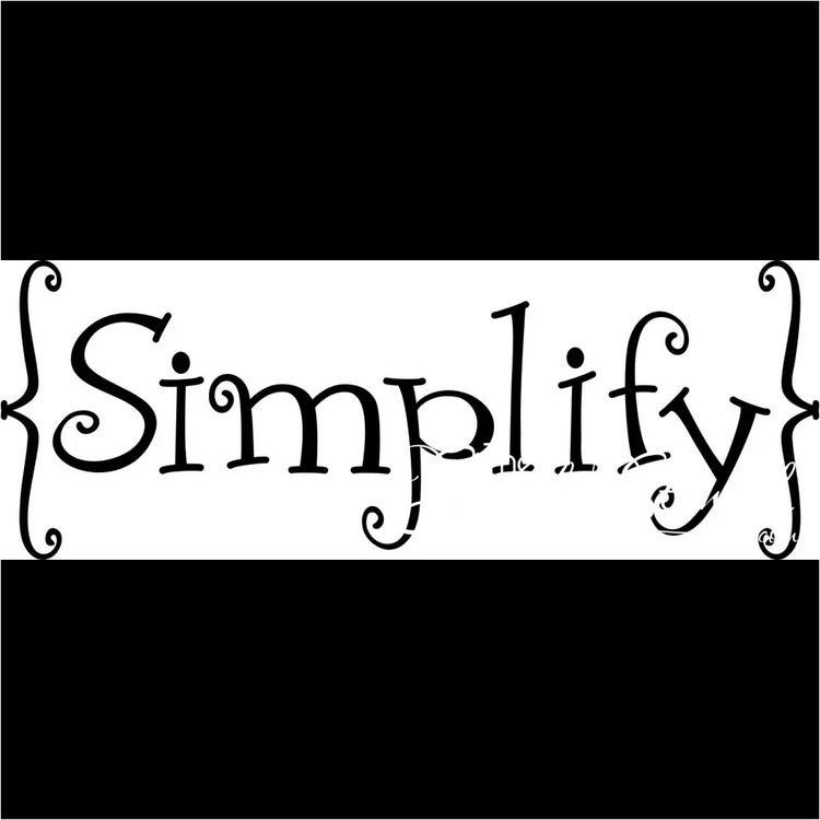 Simplify