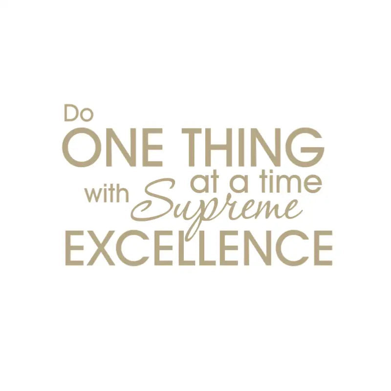 Supreme Excellence