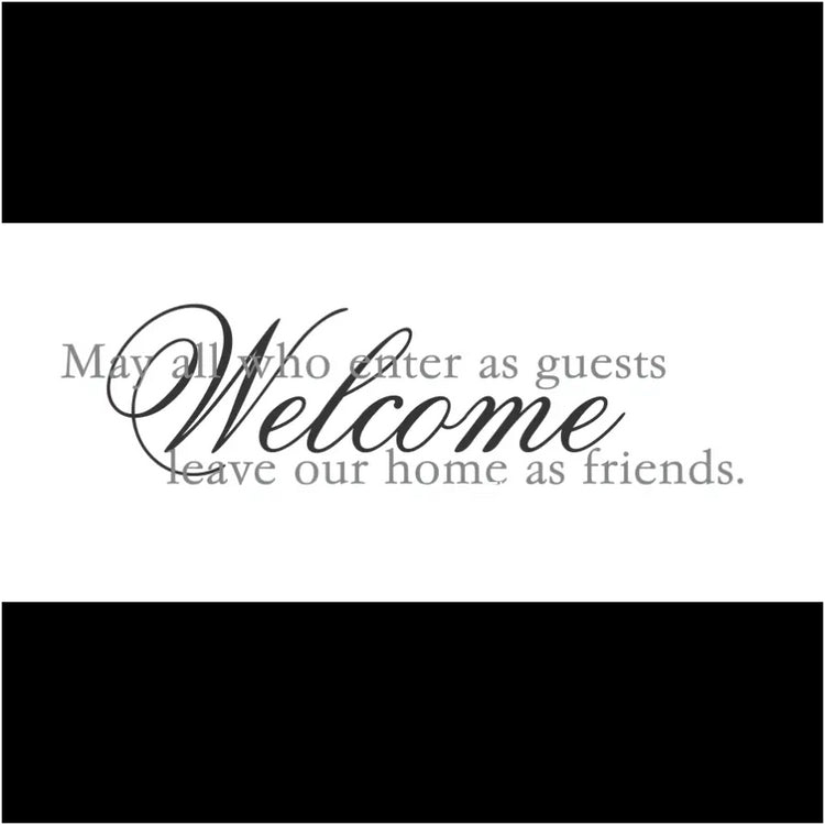 Welcome - Guest & Friends