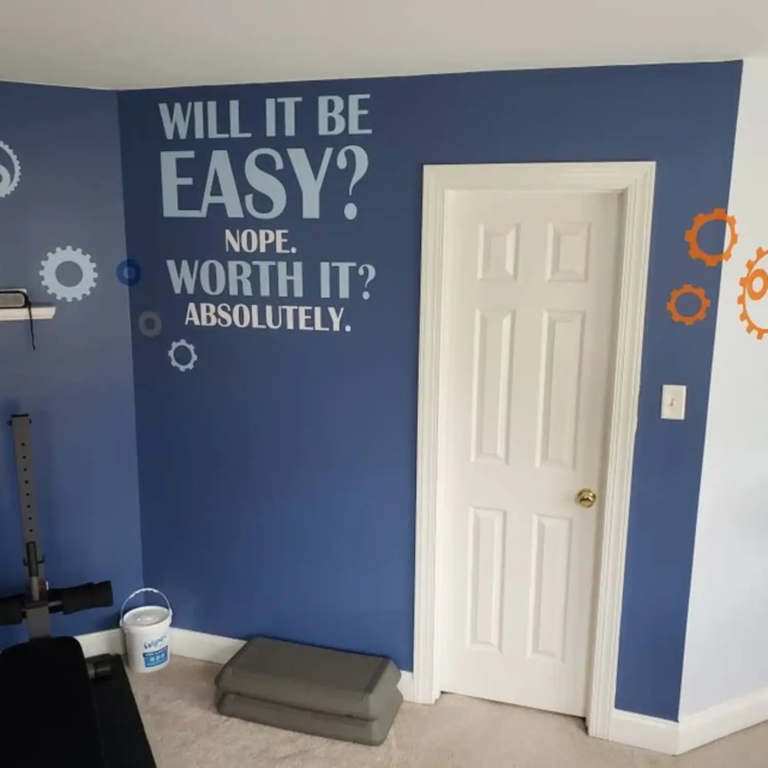 Level Up Your Gym Walls: Unleash The Inner Beast with Motivational Wall Decals