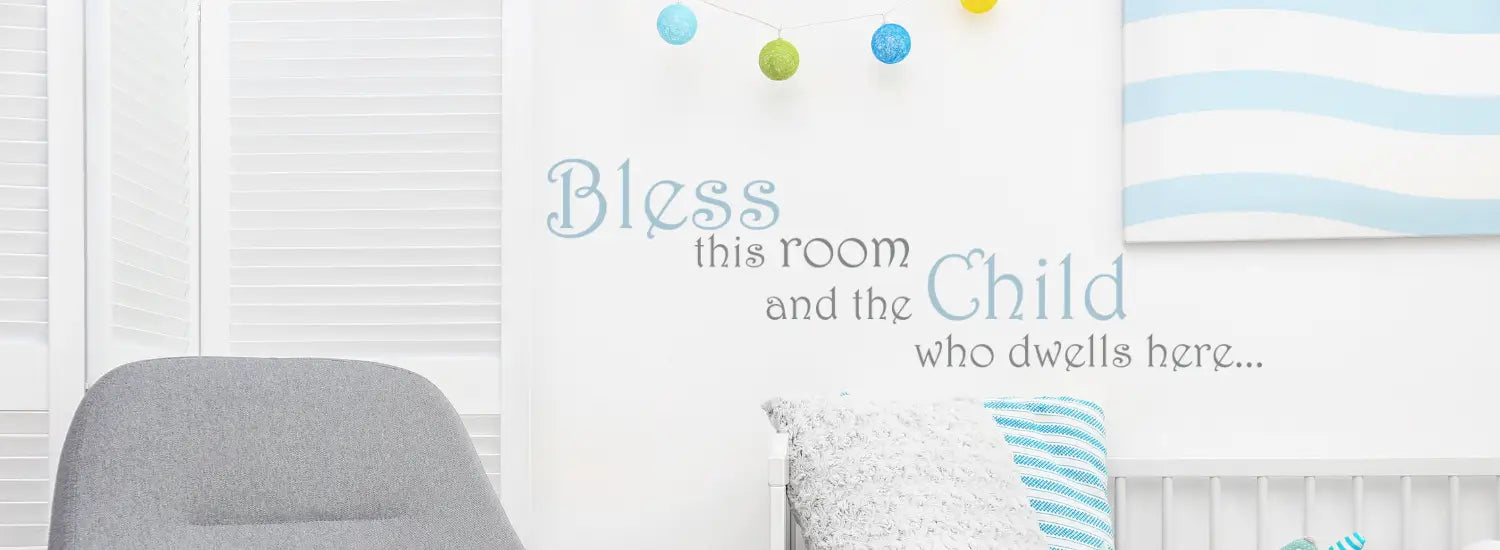 A large collection of beautifully designed vinyl wall decals and art perfect for a child's bedroom or playroom!