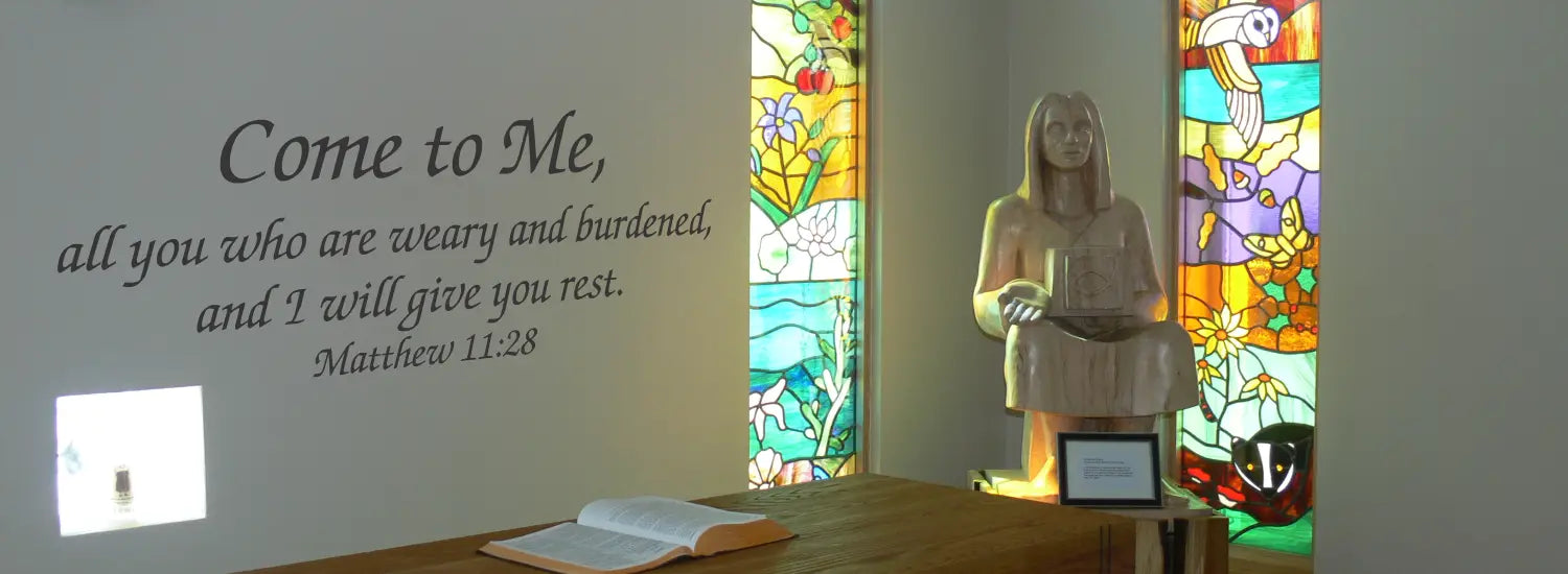 Beautiful vinyl wall decals using bible verse scriptures to decorate the walls, windows and doors of your church prayer room. Bring peace while decorating your prayer room in a beautiful way using Simple Stencils