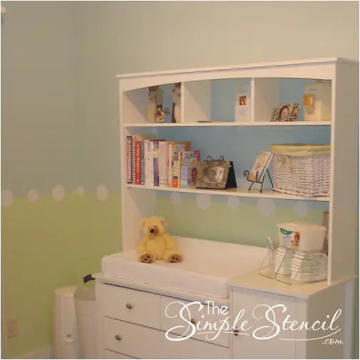 The Simple Stencil Wall Decor Stencil Decal - Thumbnail 2