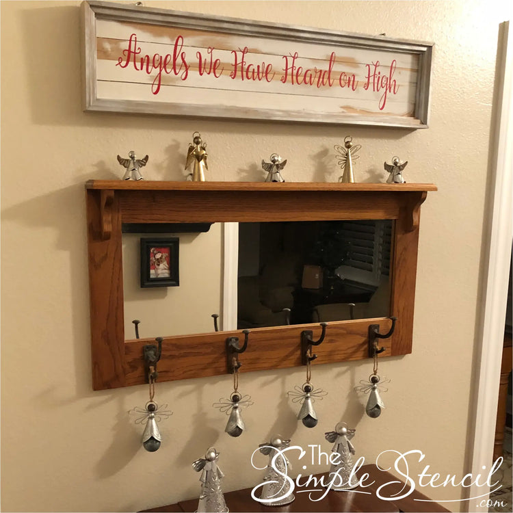 Angels We Have Heard On High | Christmas Inspired Hymn Decal