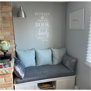 Between The Pages Of A Book | Wall Decal Library Decor