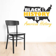 Black History Is American History | Large School or Classroom Wall Display Idea for Decorating Your Educational Facility During February's Black History Month or any time of year to create awareness. 