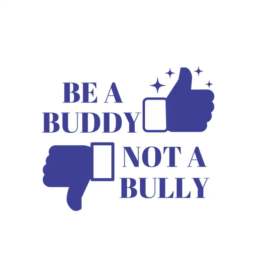 Be a Buddy, Not a Bully School Wall Decal - Thumbnail 4