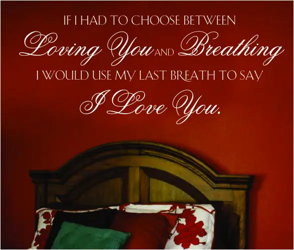If I Had To Choose