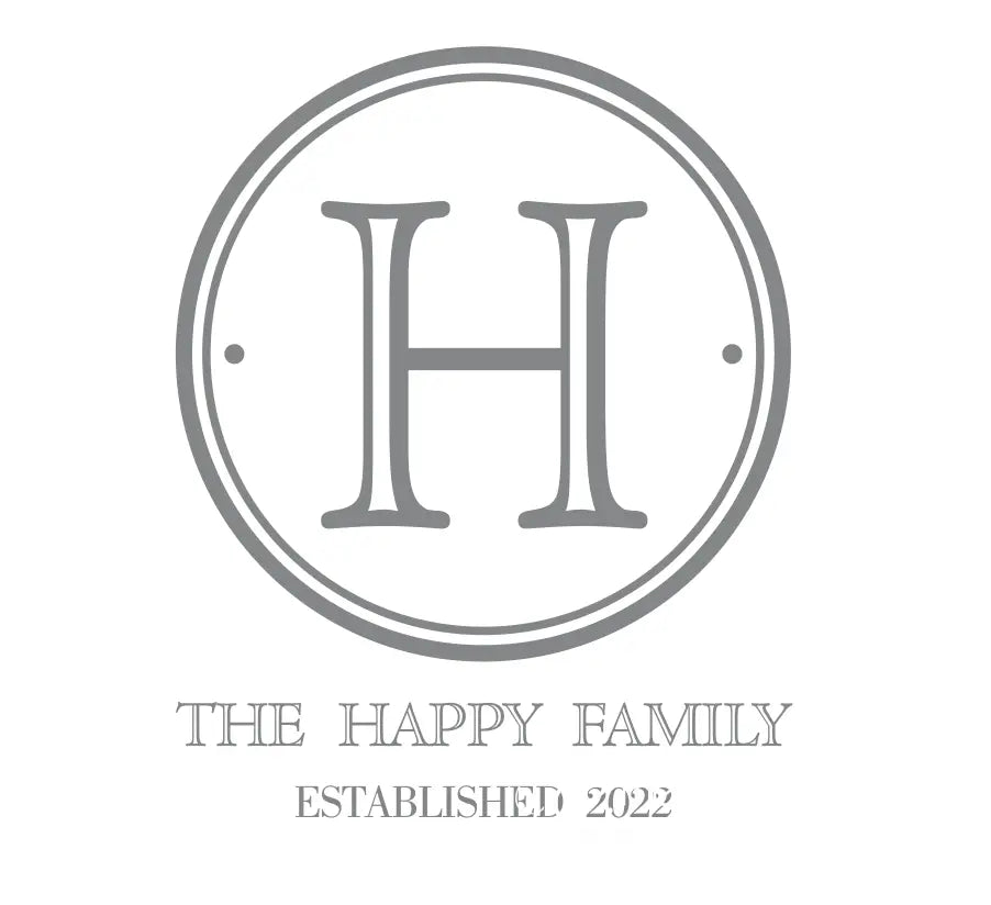 Classic Plaque Style Family Name Wall Monogram - Thumbnail 3