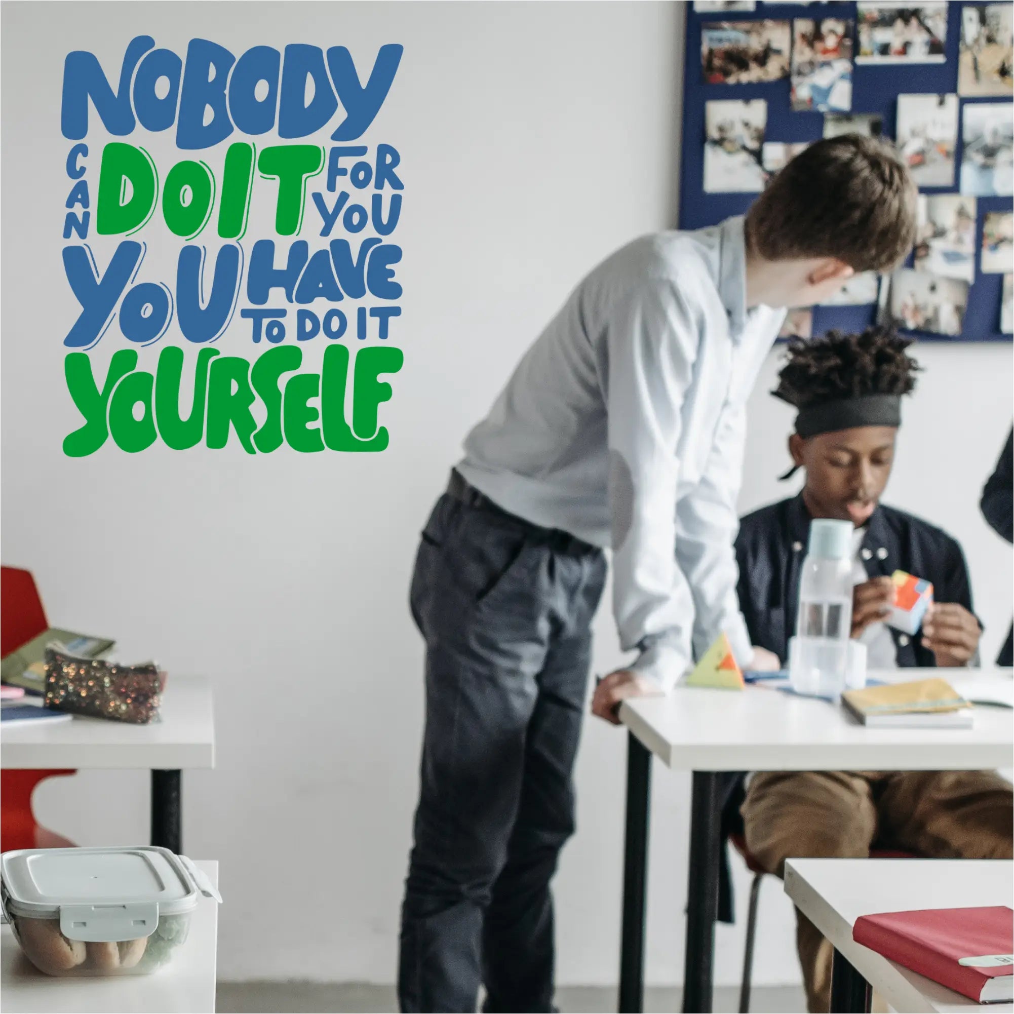Classroom Inspiration: "Do It Yourself" Motivational Wall Decal
