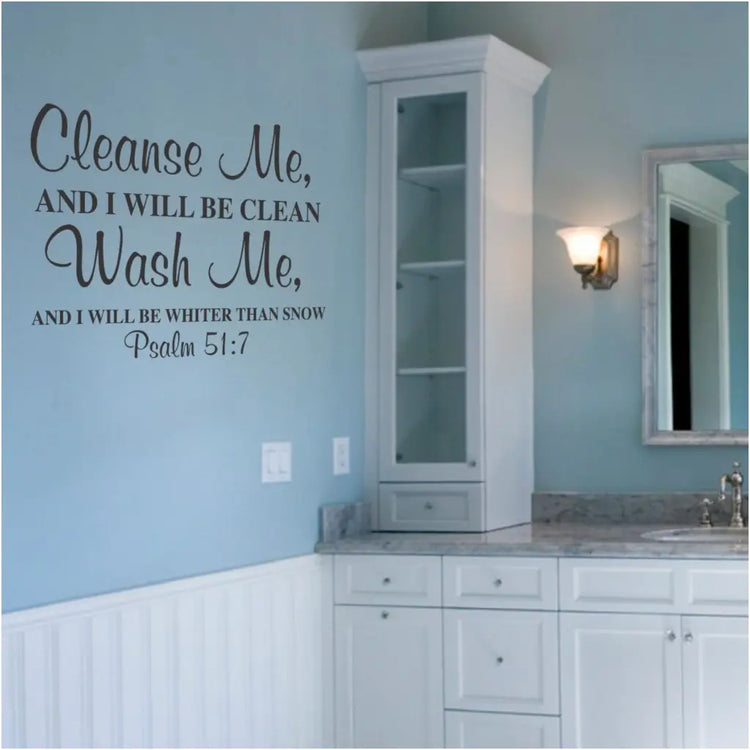 Cleanse Me Psalm 51:7