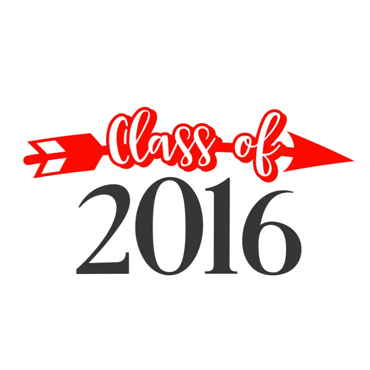 Custom Graduation Class Of Year Decal