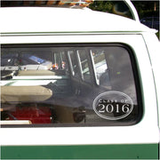 Custom Class of (Your year of choice) Monogram Decal \ Premium quality decals in your choice of over 80 colors to match your school colors and celebrate your graduate. Many sizes available for car windows to large graduation party decorations. 