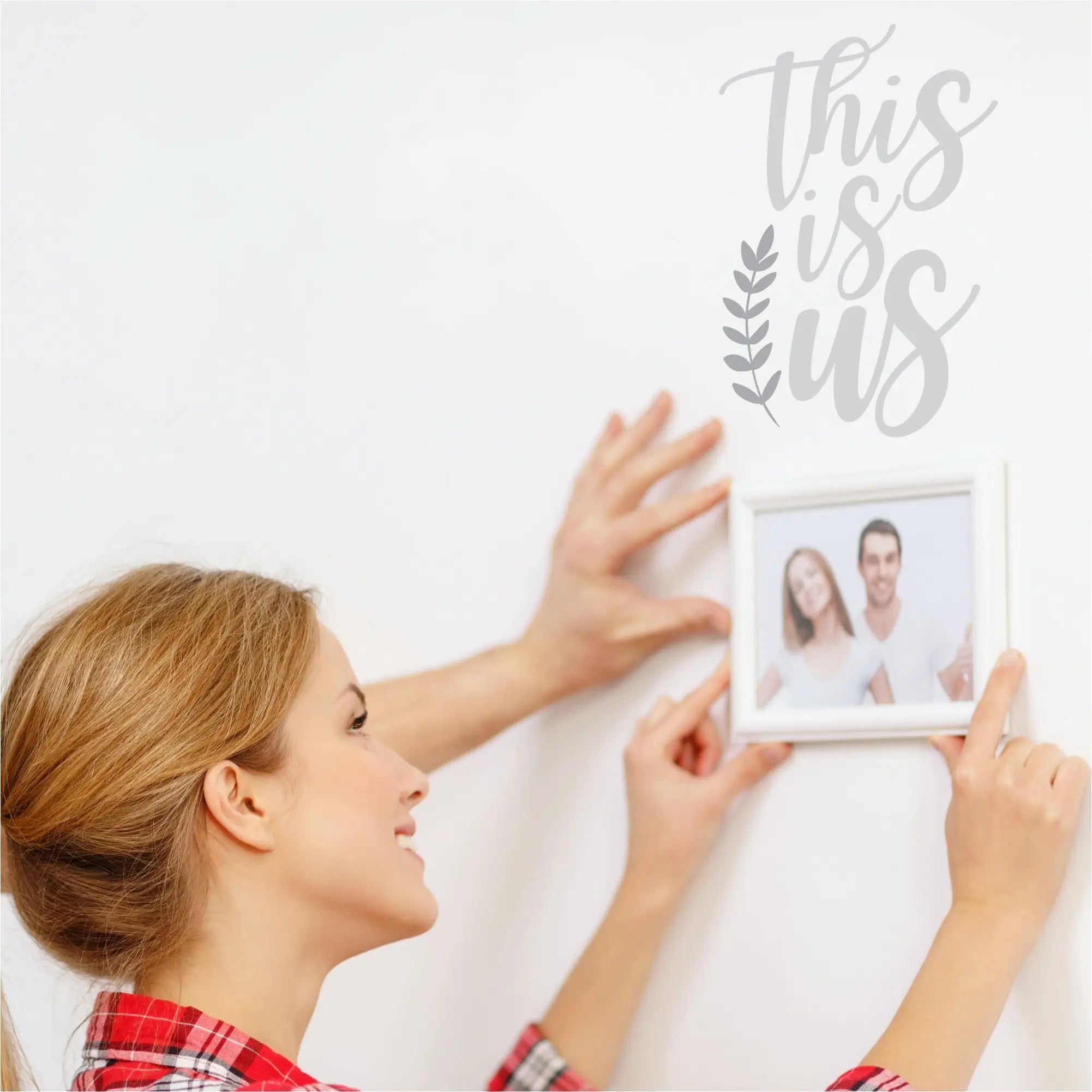 This Is Us | Cute Wall Decal Photo Decor