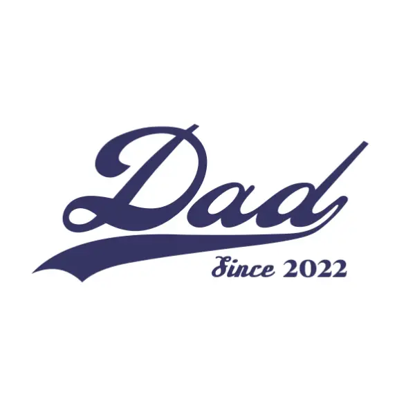 Dad - Since (Year Of Your Choice) Wall Decal - Thumbnail 2